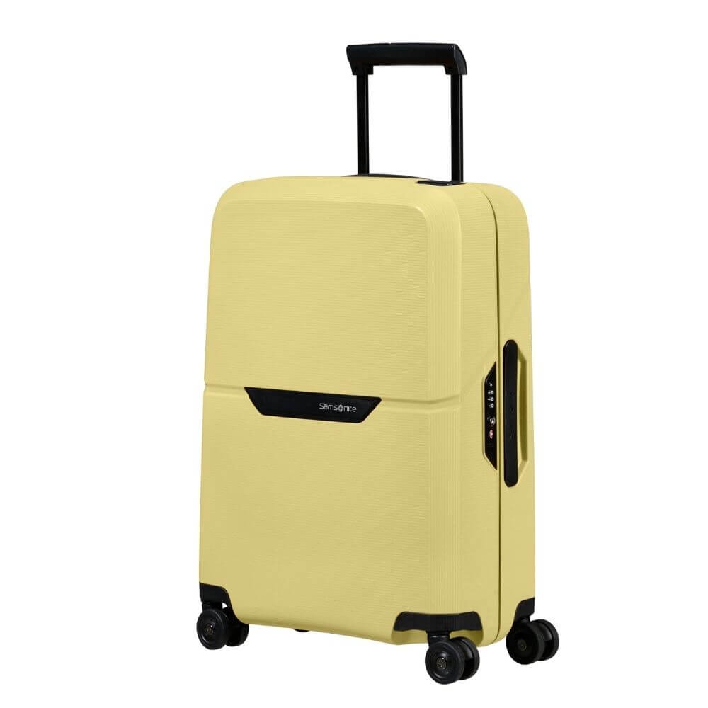 Samsonite Magnum Eco pastel yellow resväska