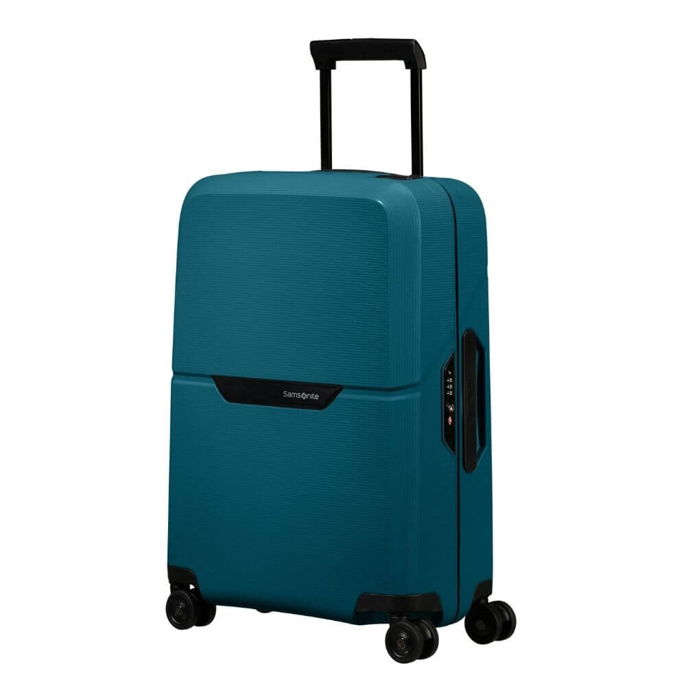 Samsonite Magnum Eco petrol blue handbagage resväska
