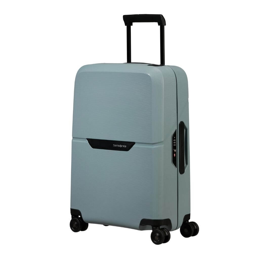 Samsonite Magnum Eco ice blue kabinväska resväska