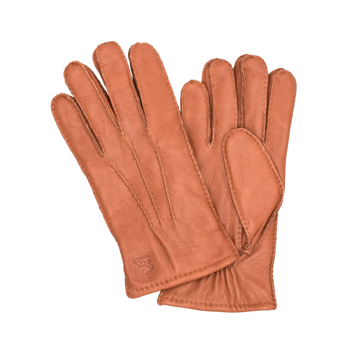 HK Handskkompaniet Herrhandskar Hjortskinn Cognac