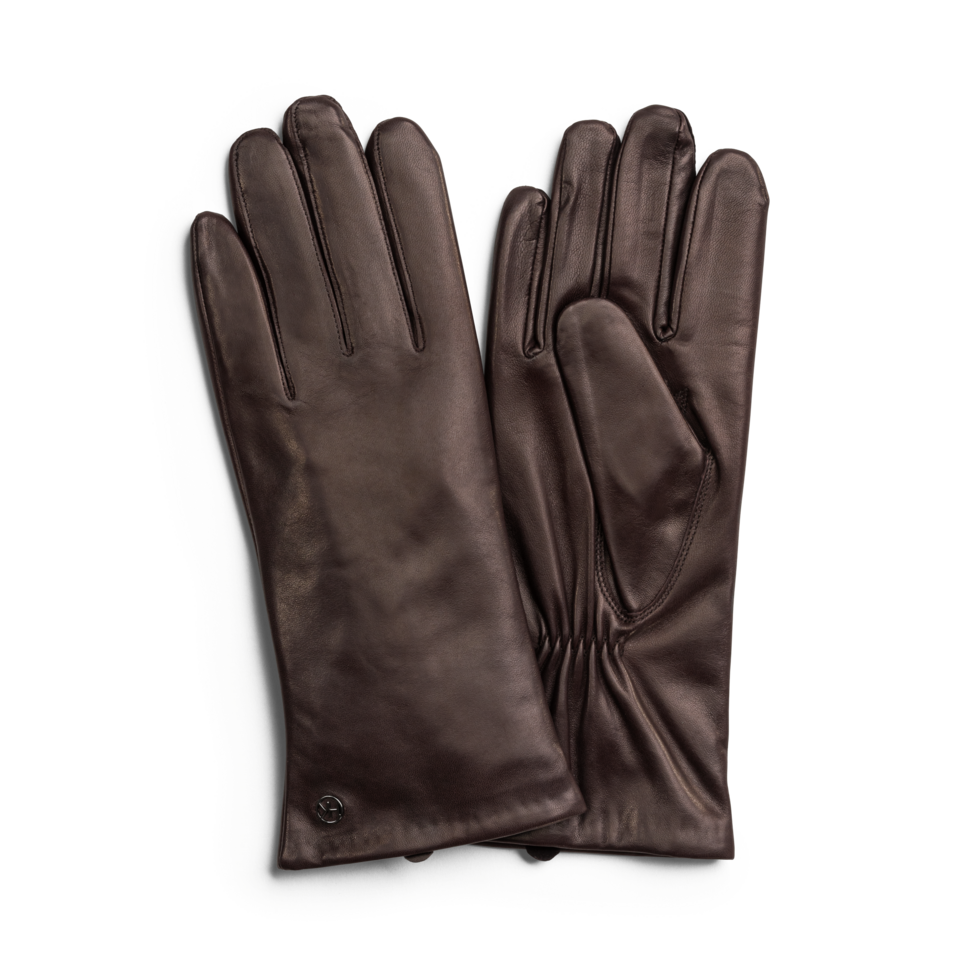 HK Damhandskar Lammnappa Slät Brown