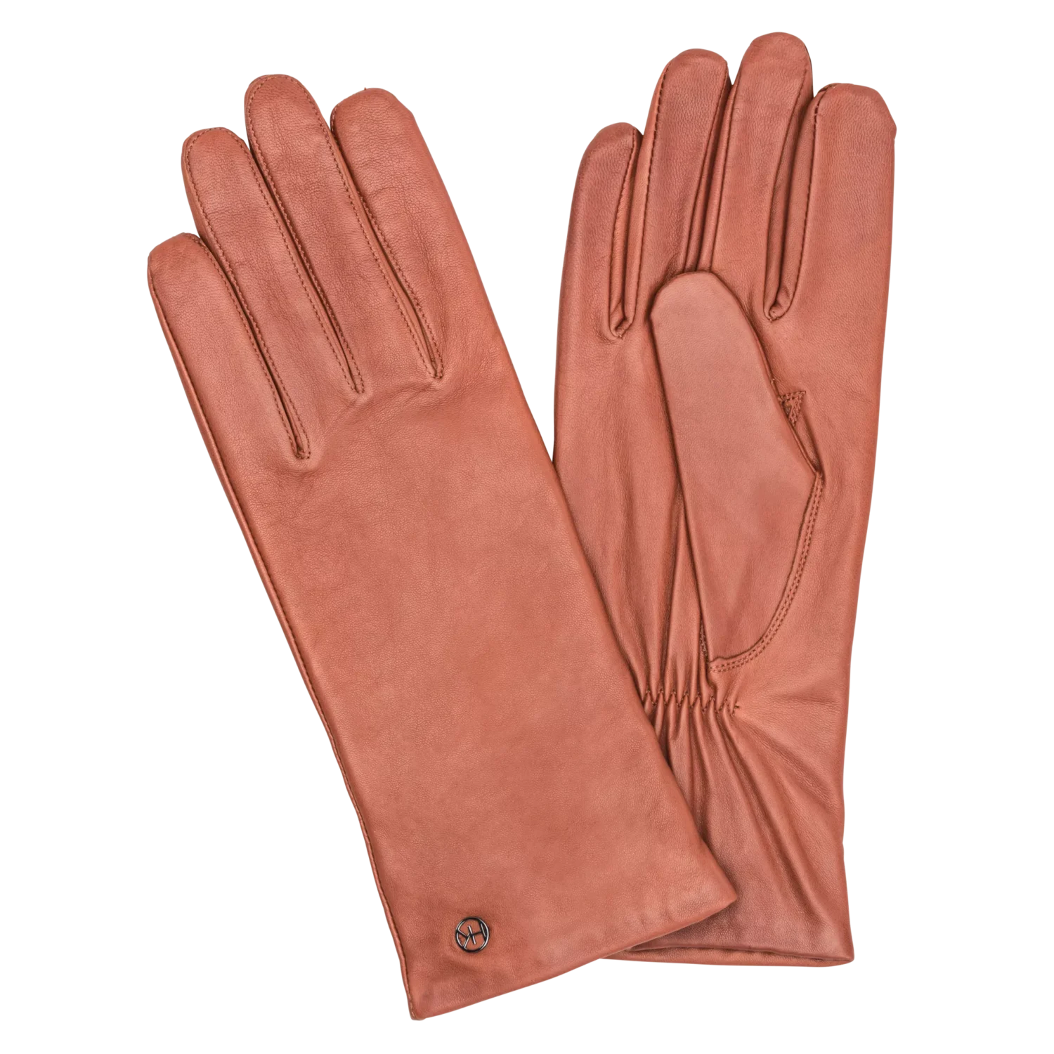 HK Damhandskar Lammnappa Slät Cognac