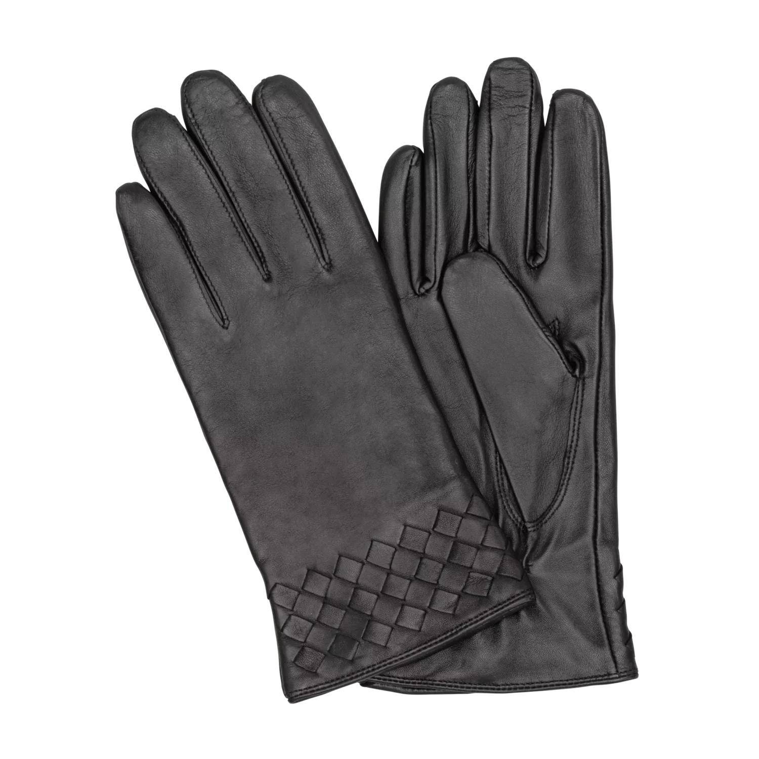 HK Damhandskar Lammnappa Mönster Black