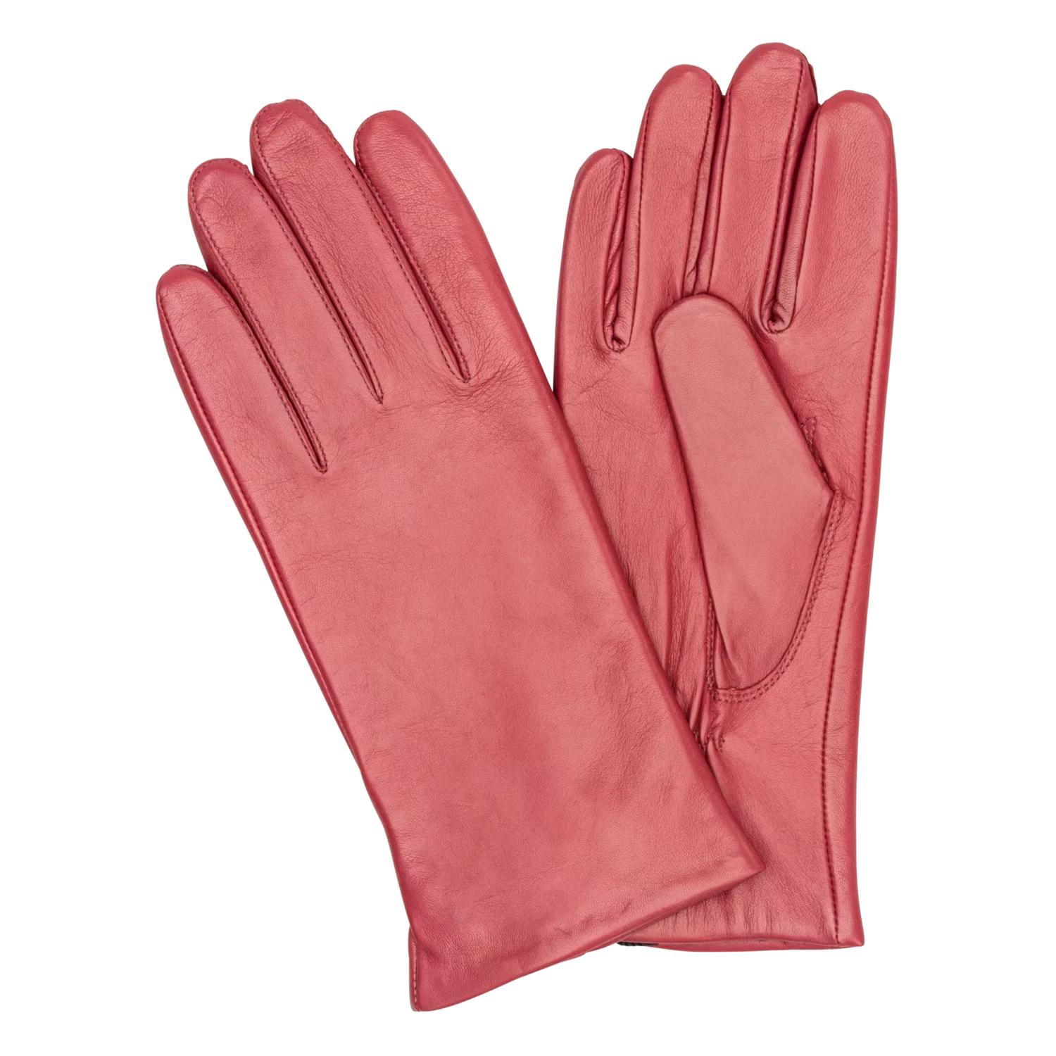 HK Dam skinnhandskar Lammnappa Slät Red