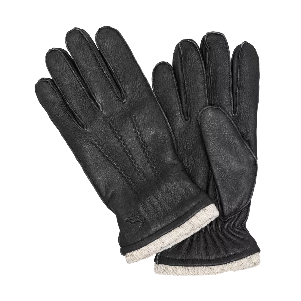 HK Handskkompaniet Herrhandskar Hjortskinn Black