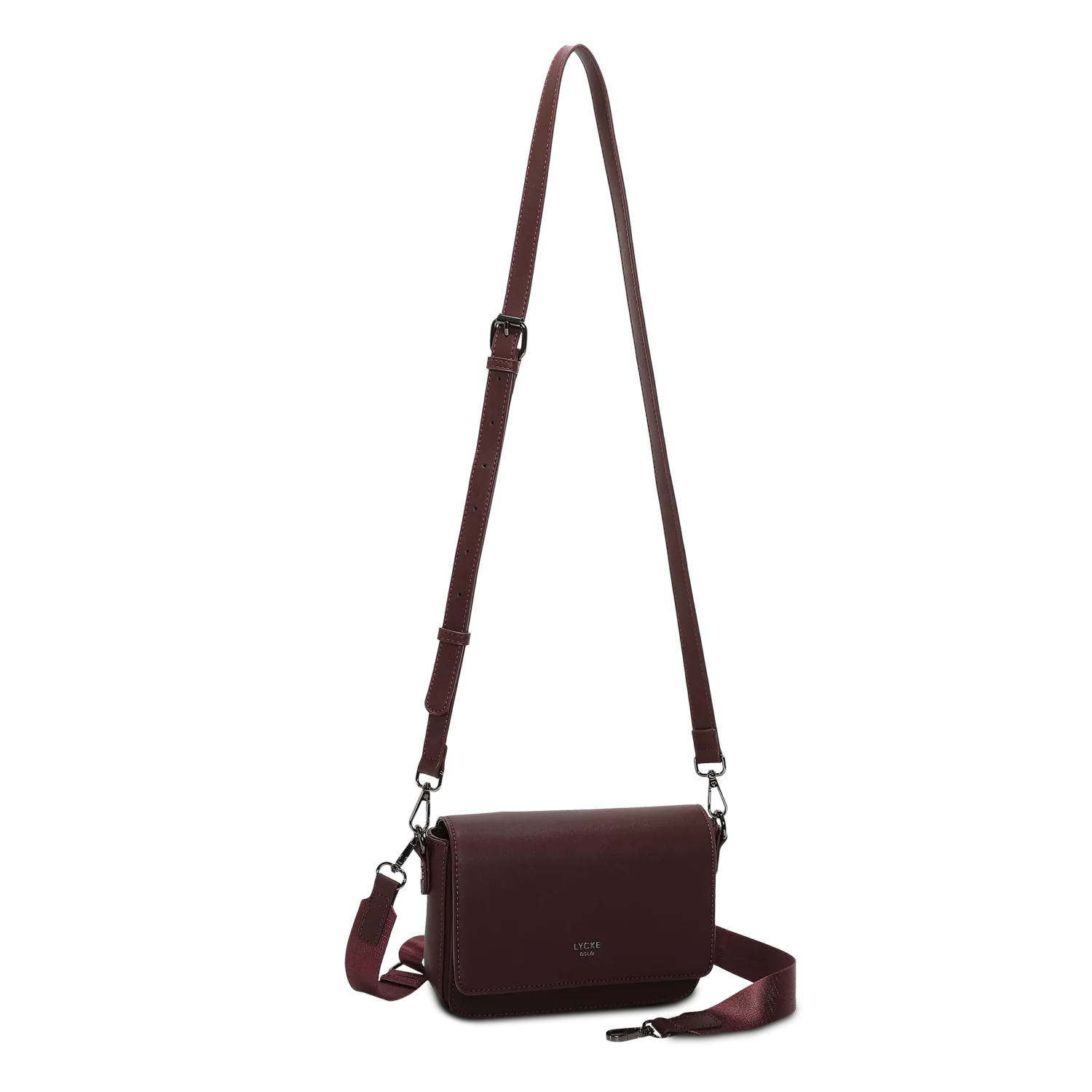 Lycke Oslo Levanger Axelväska Vinröd