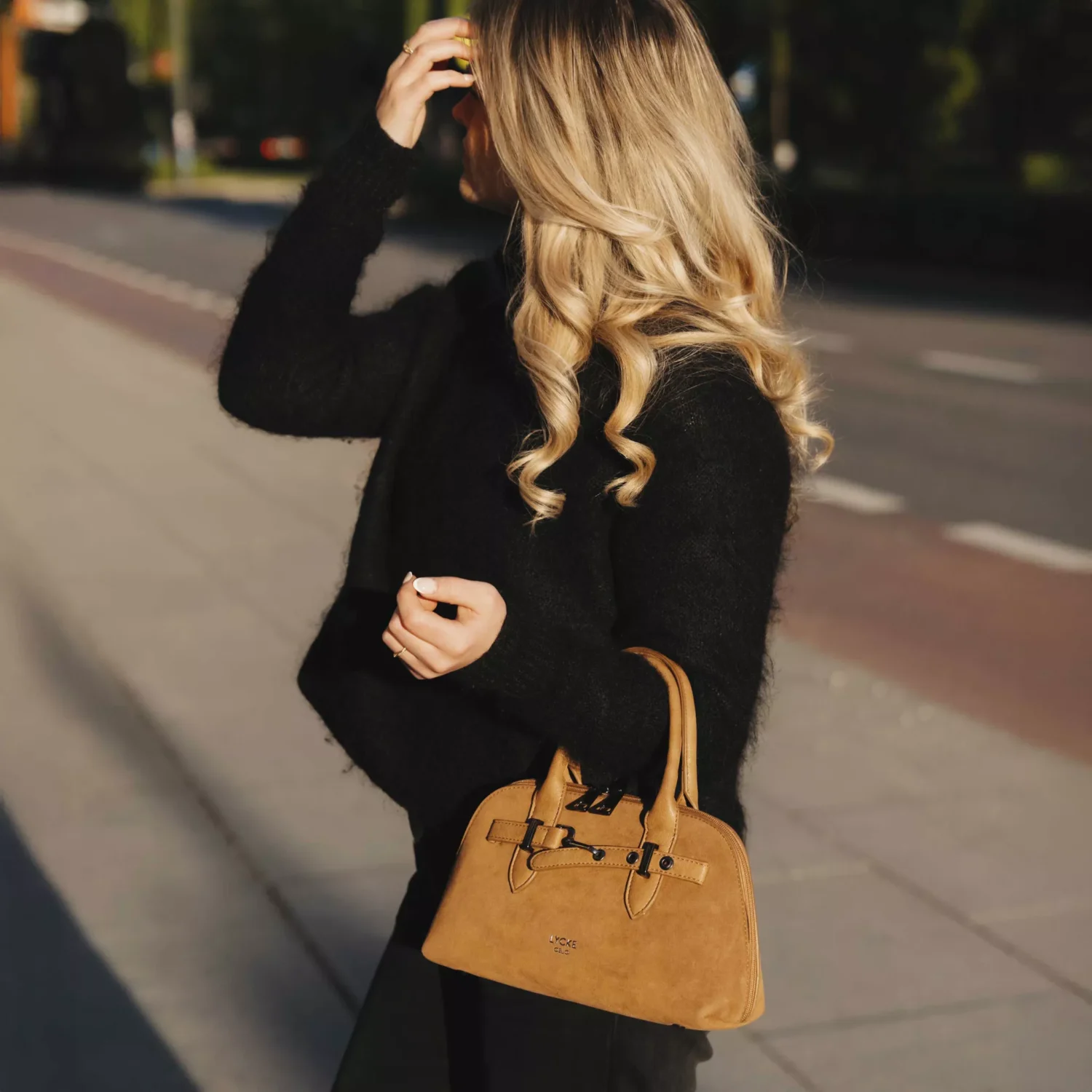 Lycke Carina Handväska Caramel