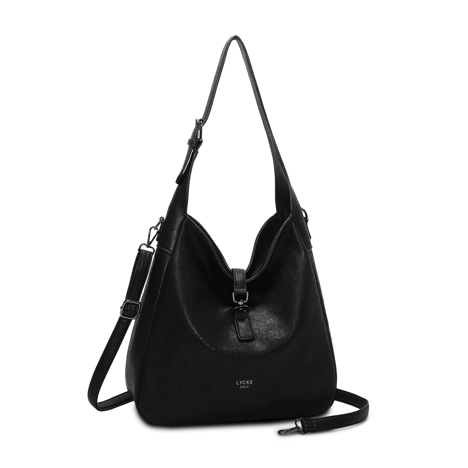 Lycke Carina Axelväska Hobomodell Black