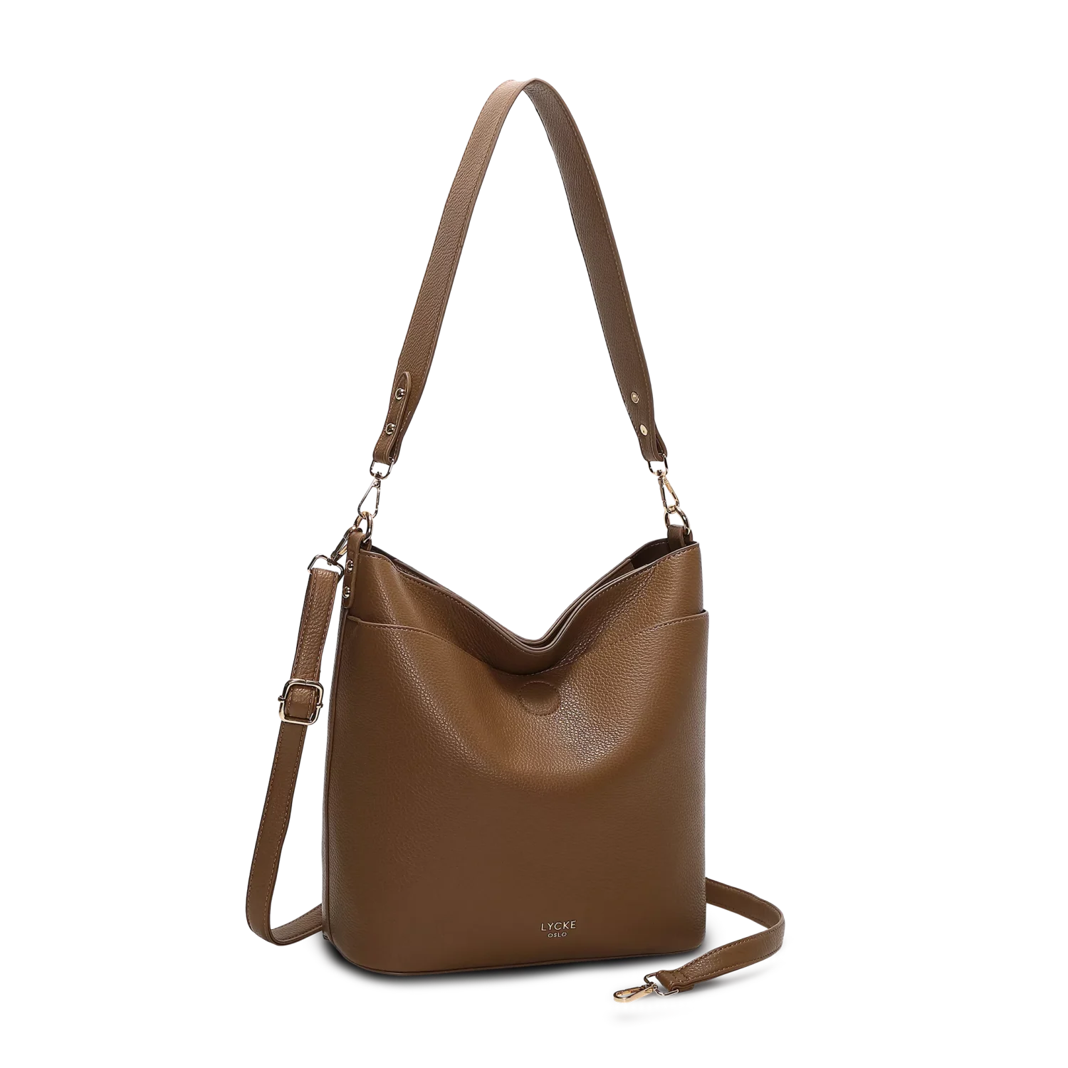 Lycke Vera Handväska Bucketbag Taupe