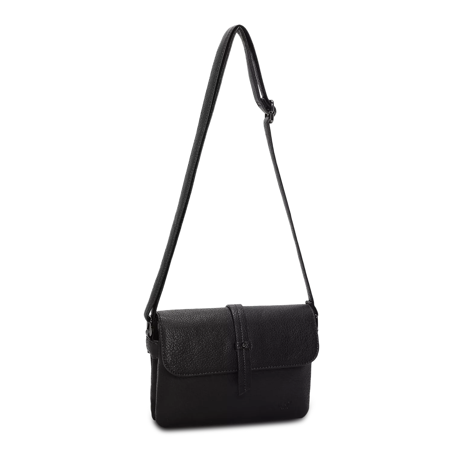 Lycke Oslo Alma Klaffväska Handväska Black