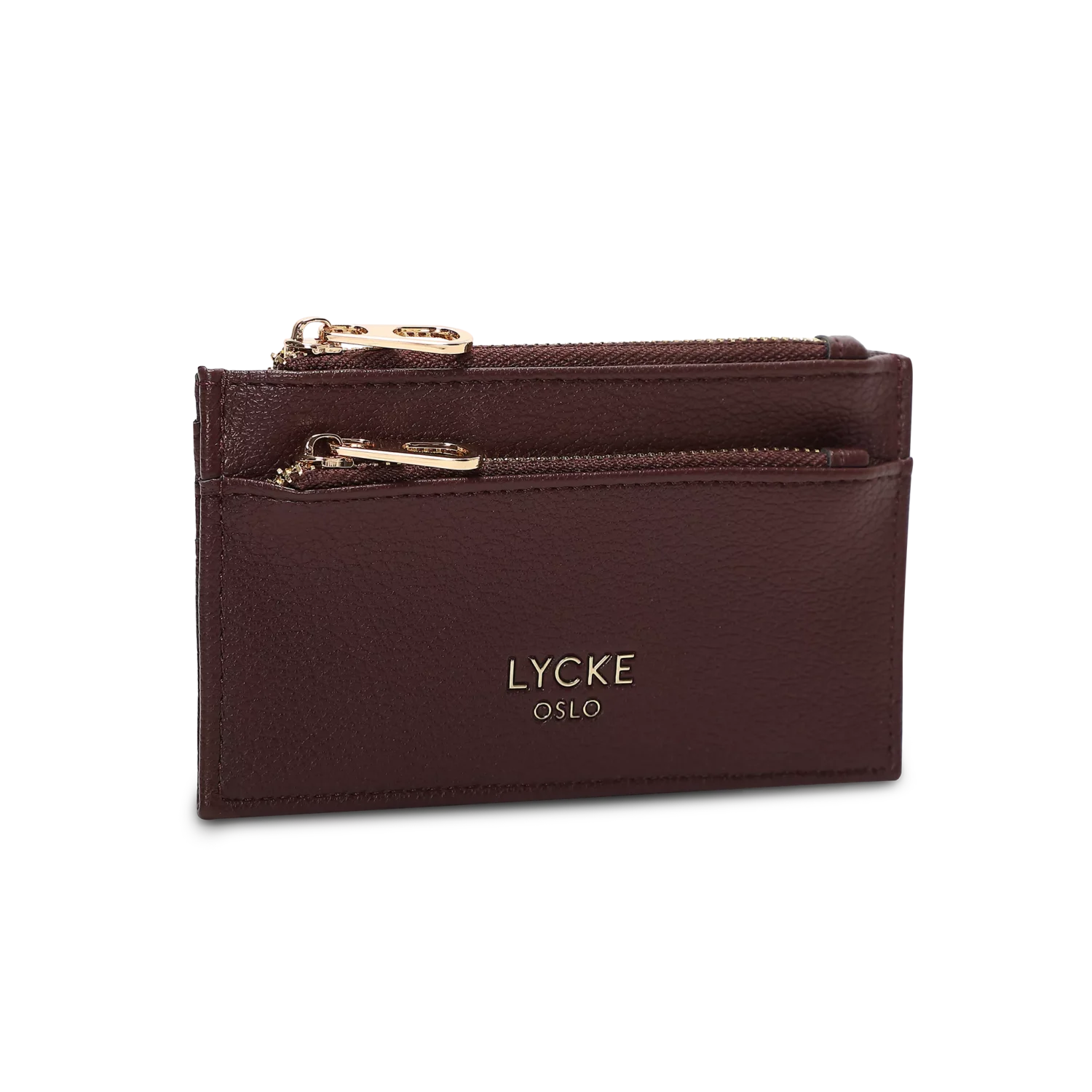 Lycke Kortfodral Damplånbok Vinröd