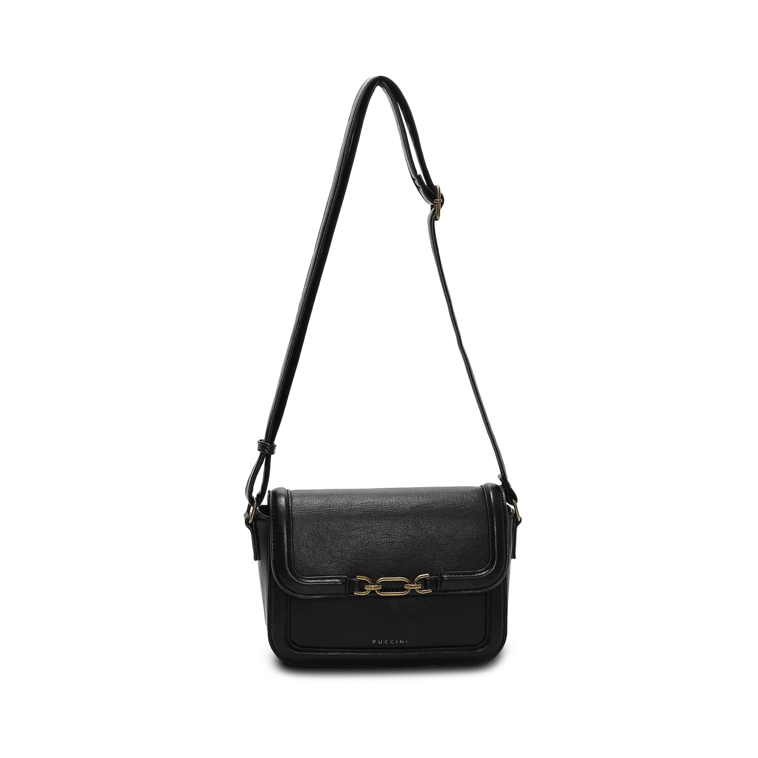 Puccini Vivi Klaffväska Handväska Black