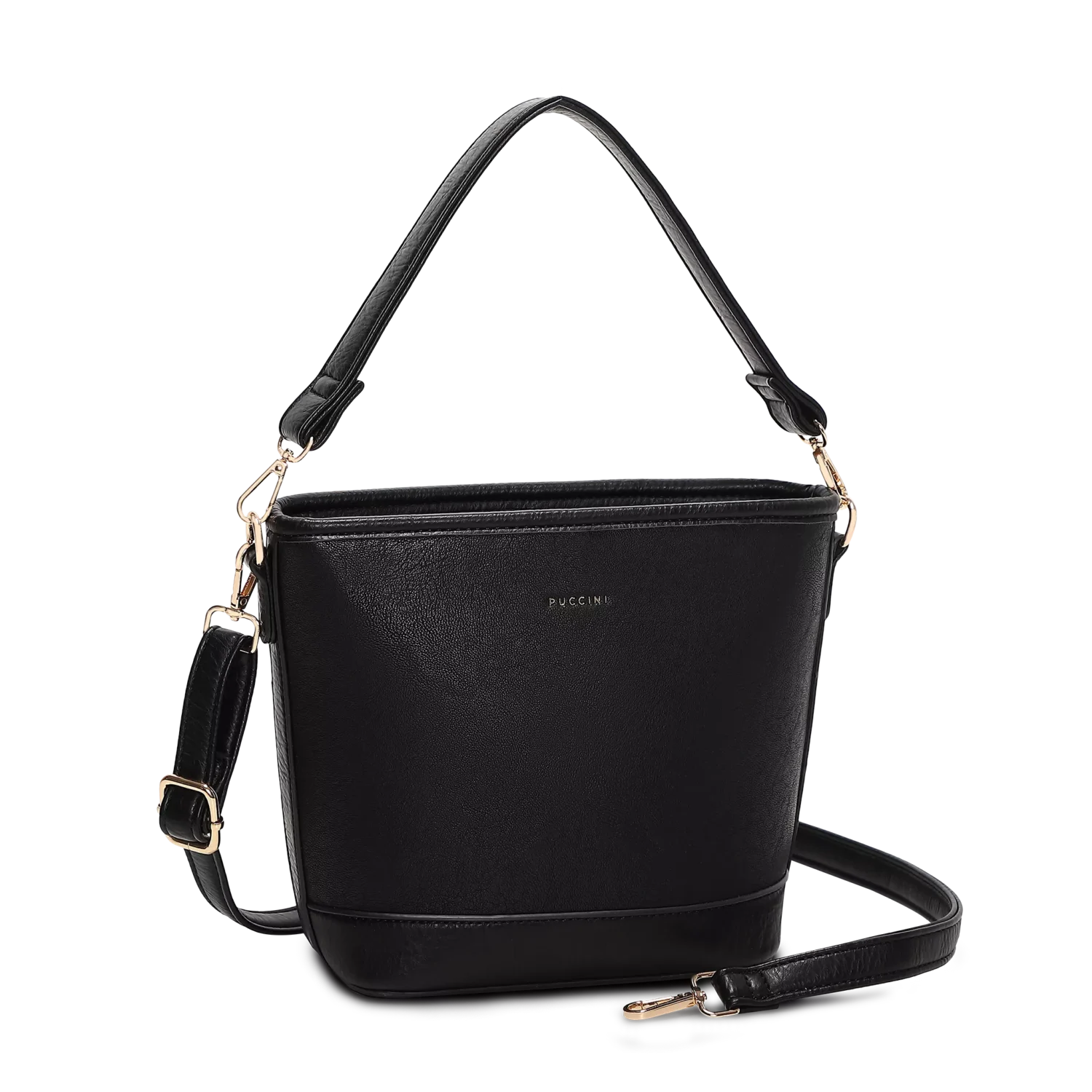 Puccini Linea Handväska Hink Black