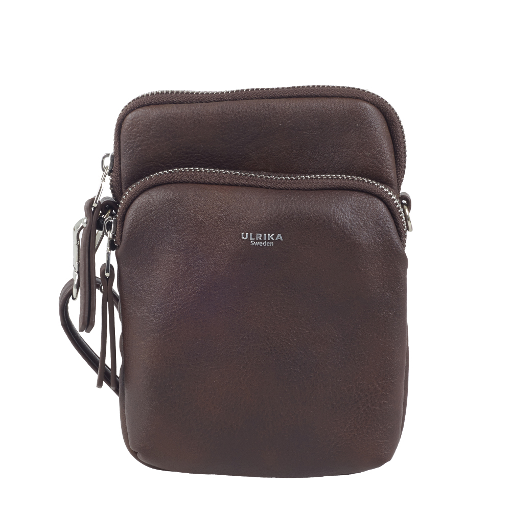 Ulrika Design NOOS - Mobilväska Mörkbrun 35-12394