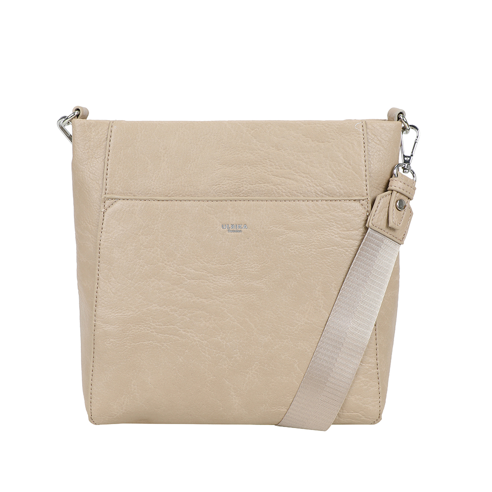 Ulrika Design Sweden Pocket - Beige Handväska Crossover