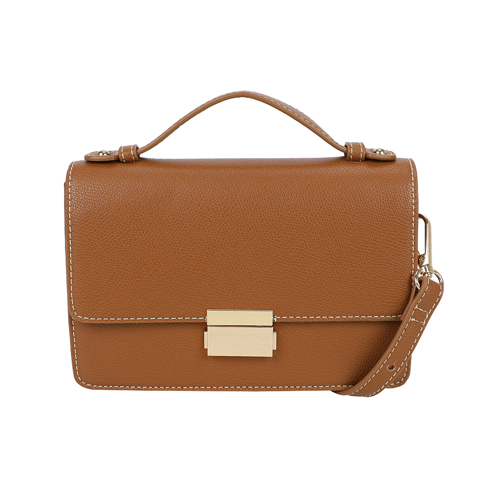 Ulrika Design Sweden Belt - Boxväska  Handtag Cognac