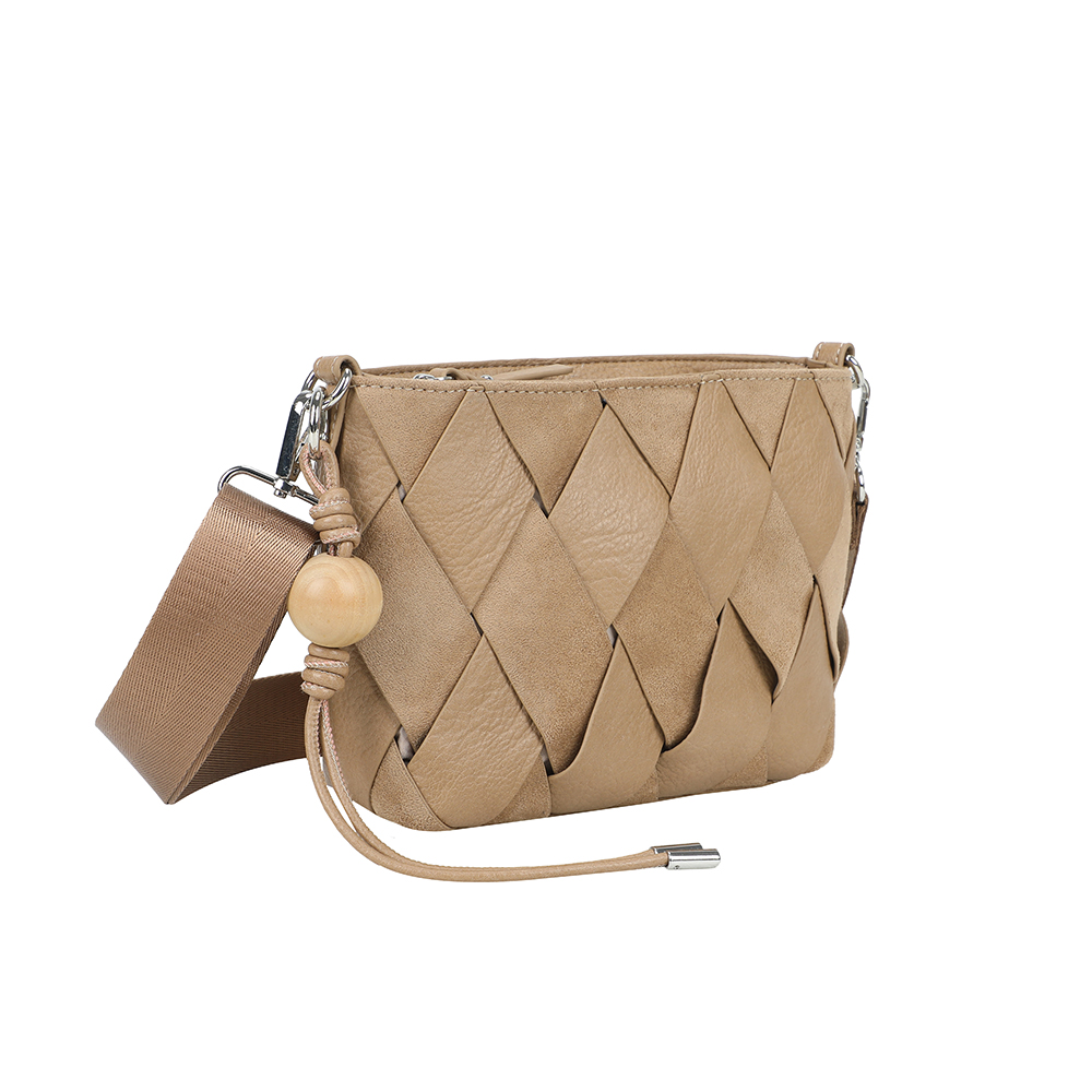 Ulrika Design Western - Flätad Handväska Camel