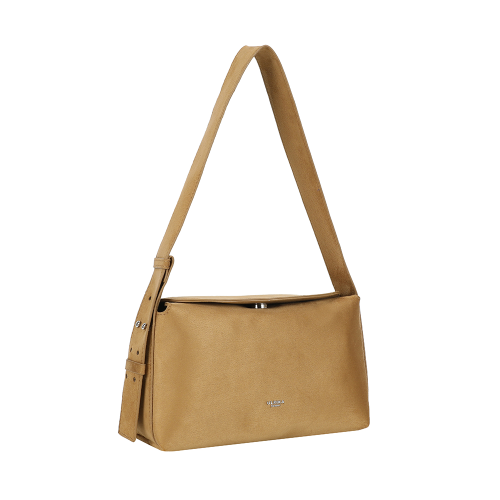 Ulrika Design Mockaimitation Axelväska Camel