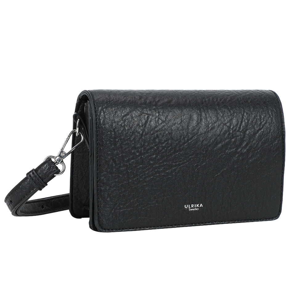 Ulrika Design Handväska med lock Svart